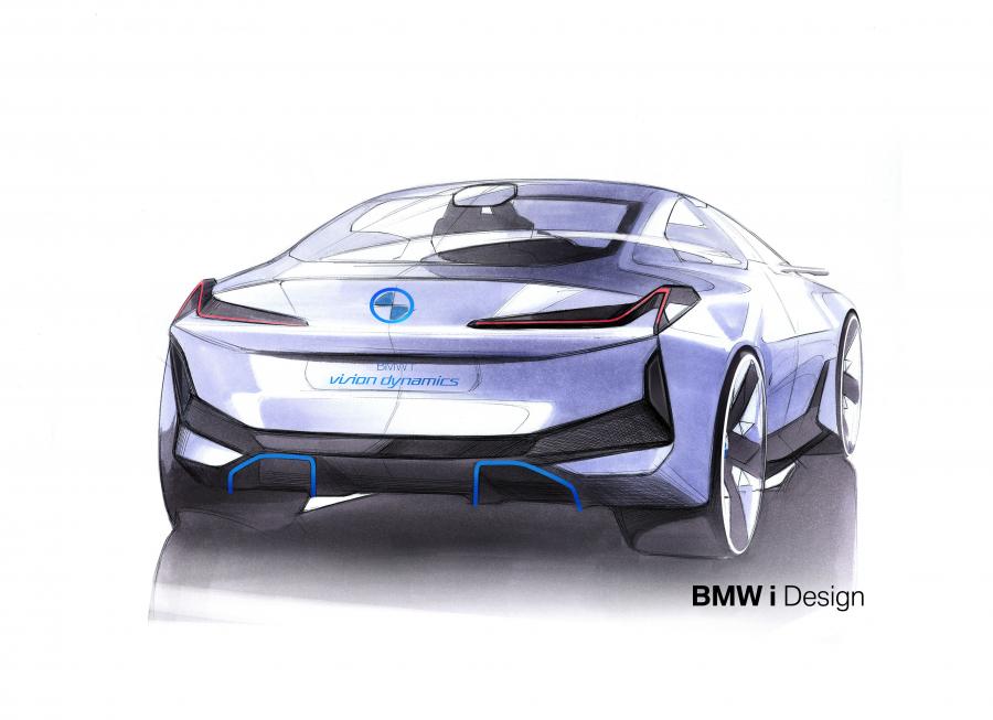 Эскиз BMW i Vision Dynamics 2017 года  (фото 24 из 32)
